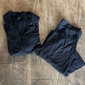 SKIMS Black Women's Pajama Set